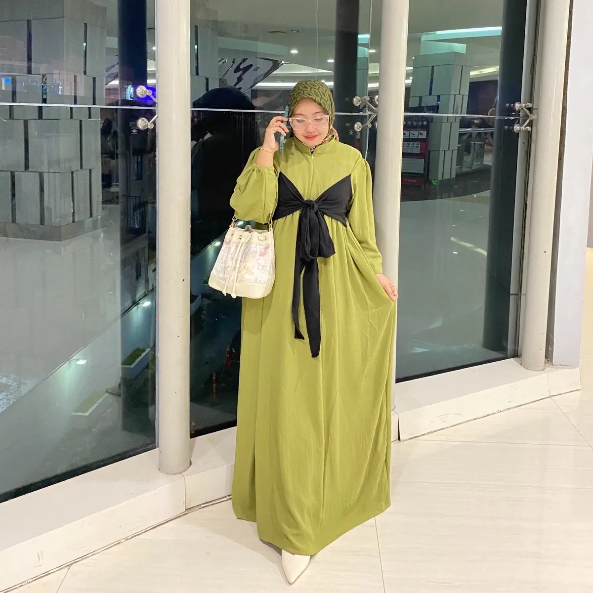 REINA DRESS (Gamis) BY GALERYSISCHA Airflow Atasan Wanita Casual Dewasa Muslim • simpel gamis