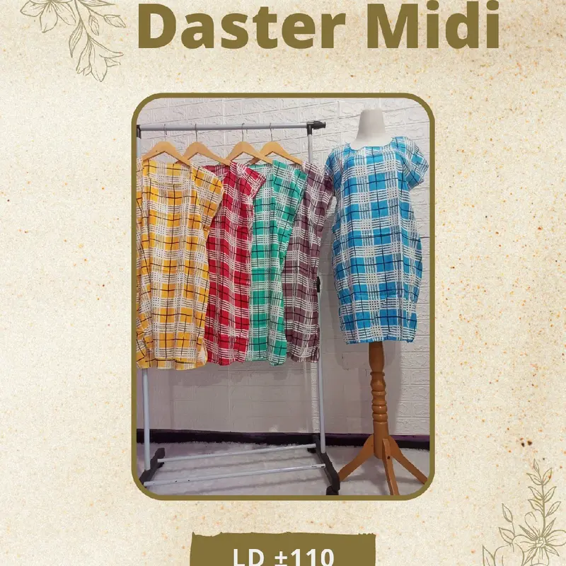 PAKET USAHA DASTER MIDI 10PCS 5
