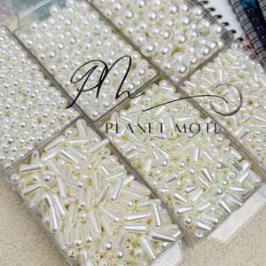 Manik Mote Mutiara Sintetis Grade A / Manik Tetes (15gr)