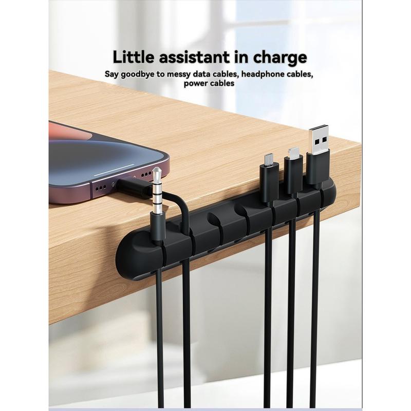 Product Introduction of 【SG Ready Stock】2pcs x Cable Organizer and Wire Winder for Desk Cable Management, Cord Storage and Organization Gadget 13
