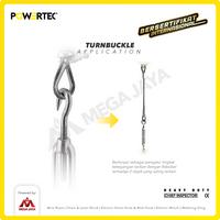 Gambar POWERTEC Turnbuckle / Jarum Keras SS Hook & Hook M10 Span Skrup Short dari megajaya.co.id Kota Administrasi Jakarta Pusat 3 Tokopedia