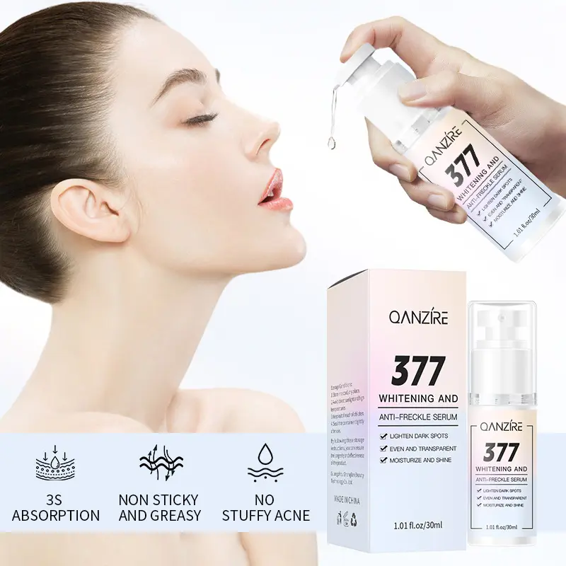 30ml Dark Spots Remover Essential Anti Wrinkle Oil Face Serum Shrink Pores Skin Whitening and Spot Removing Essence Skin Care Product