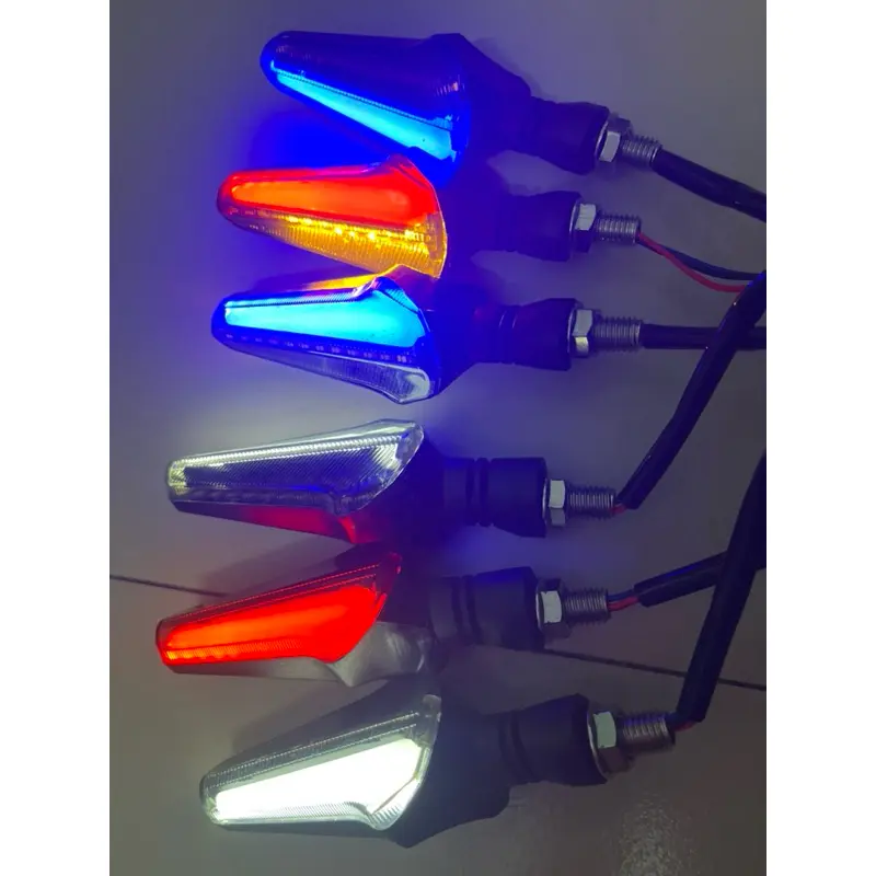 Xi nhan L21 chạy hiệu ứng audi lưỡi kiếm lắp xe điện xe máy ( dùng điện 12v) Phụ Tùng Phụ Kiện 5