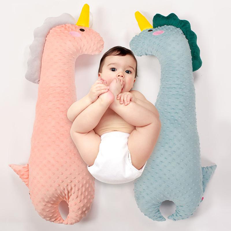 Product Introduction of Multi-function 3D massage bubble velvet exhaust comfort baby pillow - invisible zipper for easy removable and washable children's plush toy pillow baby sleeping comfort pillow 1