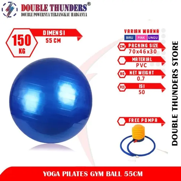Bola Yoga Pilates Gym Ball Bola Senam Hamil