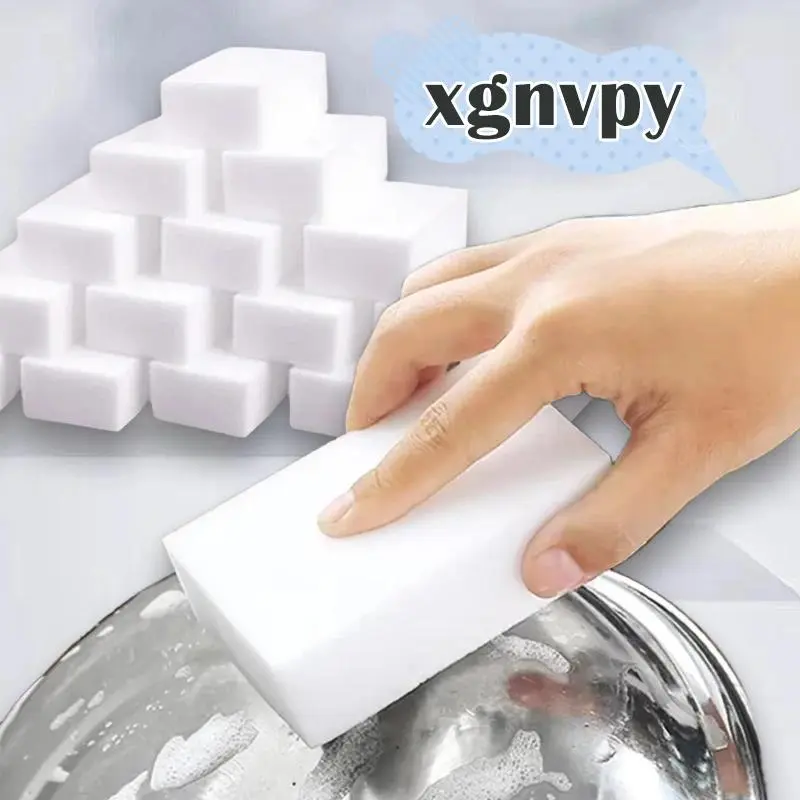 xgnvpy 1-50pcs Magic Sponge Melamine Eraser Cleaner Dishwashing Kitchen Bathroom Cleaning Tool