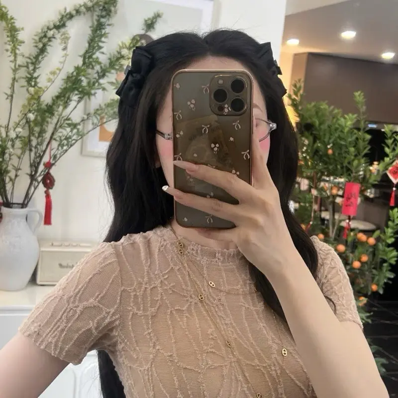 [A-19] ( SALE TẾT HÀNG ĐI LUÔN) ÁO REN BASIC CỔ TRÒN HOẠ TIẾT REN SÓNG  dáng baby tee mặc đi làm đi chơi sang chảnh | BigBuy360 - bigbuy360.vn