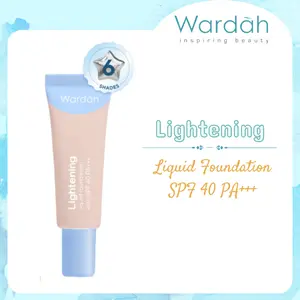Wardah Lightening Liquid Foundation SPF 30 PA+++ 6ml & 25ml