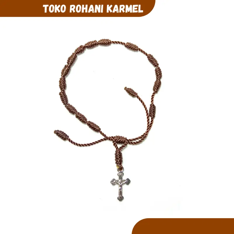 GELANG SALIB / GELANG ROHANI ROSARIO / GELANG TALI / GELANG SALIB WANITA / GELANG SALIB PRIA / GELANG KATOLIK 0