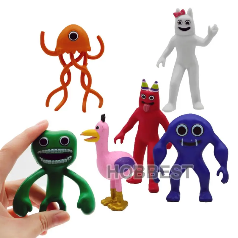 Action Figure GARTEN OF BANBAN set isi 6 pcs - Miniatur Topper Kue Pajangan Mainan Garden Toy 3