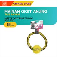 Gambar M-Pets Twist Ring Dog Toy / Mainan Gigit Anjing Tali Anyam dari M-Pets Volk Pets Indonesia Kota Tangerang 5 Tokopedia