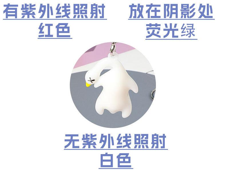 Product Introduction of Mặt Dây Chuyền Vịt Nướng, Đổi Màu, Mặt Dây Chuyền Nhỏ UV Đổi Màu, Đồ Chơi Đồ Trang Trí, Trang Trí Vịt, Đồ Chơi Mặt Dây Chuyền Vịt Nướng 2