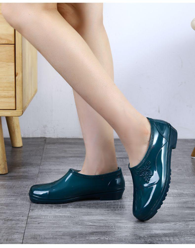 Product Introduction of Ủng Đi Mưa Cổ Thấp Dành Cho Nữ, Bảo Hộ Lao Động, Làm Bằng Cao Su Hình Ngưu Bàng, Ngắn Trên, Thích Hợp Cho Nhà Bếp, Chống Trượt, Giày Đi Mưa, Cắt Nông, Giày Cao Su Làm Việc, Giày Đi Mưa Giữ Nhiệt 13