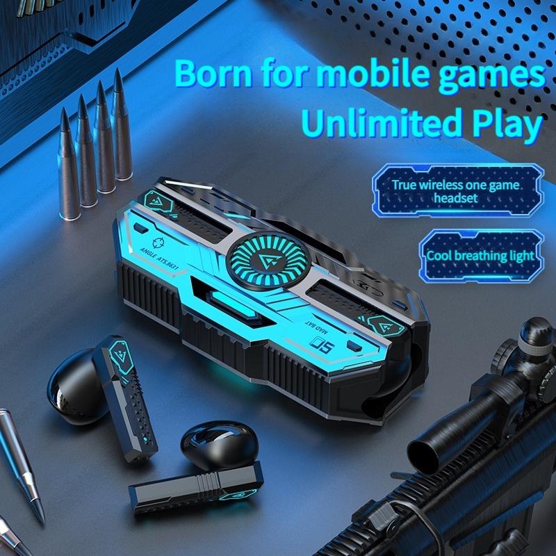 Tai nghe không dây X37 nâng cấp năm 2025 Bluetooth 5.3 Type-C Vỏ sạc Tai nghe chơi game chống ồn 3