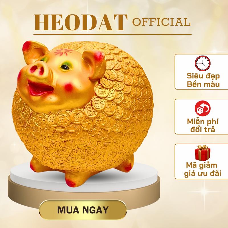Heo đất tiết kiệm NHÍM TIỀN VÀNG - Heo đất TK / Kèm ảnh thật Ống Heo Ống Tiết Kiệm Đựng Tiền