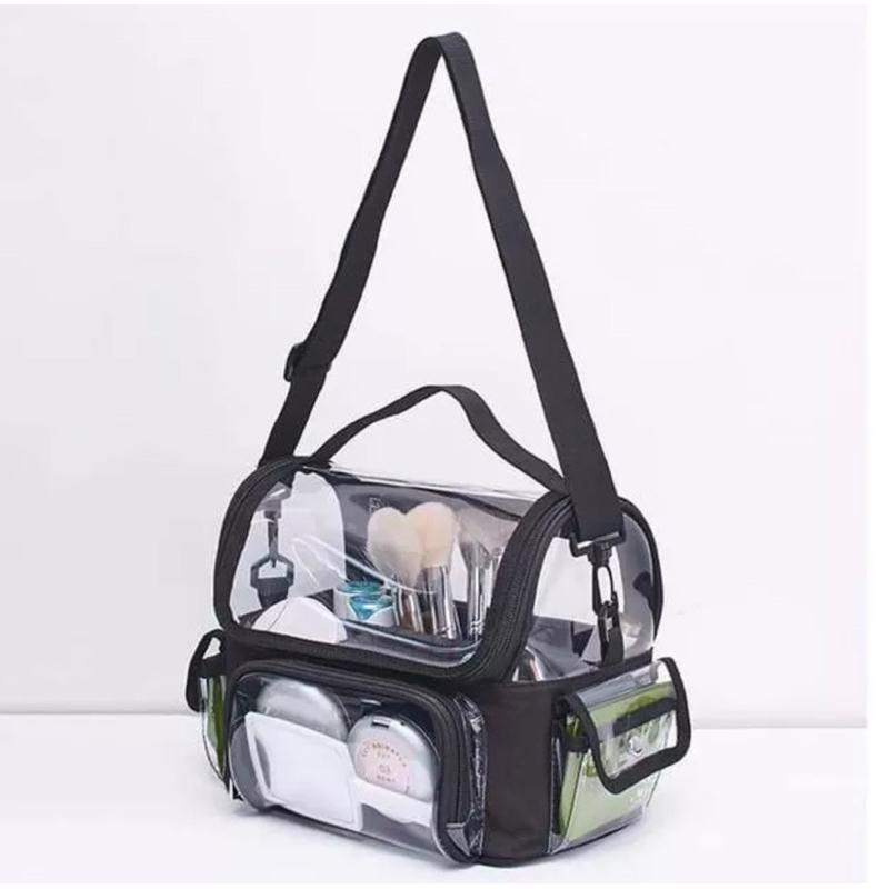 Túi cốp đựng đồ trang điểm makeup trong suốt {{store}}