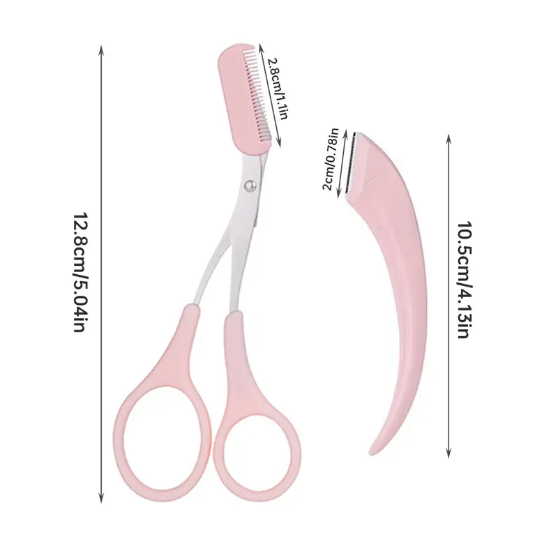 Alat Cukur Alis Manual Ergonomis untuk Pria dan Wanita 5