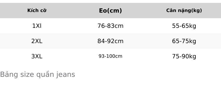 Product Introduction of Quần jeans nữ dáng suông bigsize 55-90kg vibigsize3 Pants Voi Women 0