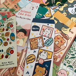 Amplop Lebaran Besar Motif Lucu Idul Fitri Uang Tanpa Lipat - 10 pcs/pack - Kualitas Super Bagus - Paper