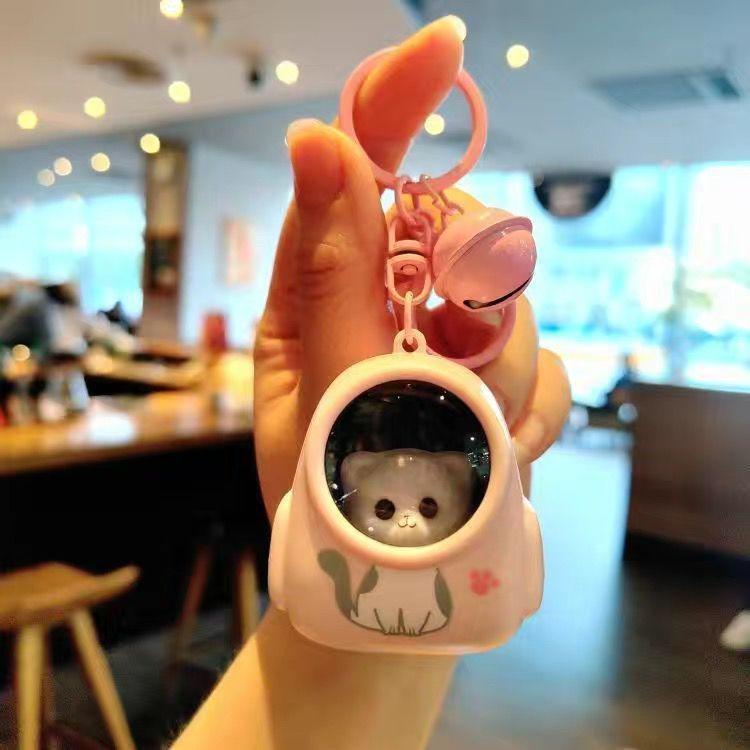 Product Introduction of Dây Chuyền Chìa Khóa Ba Lô, Chủ Đề Gấu Dễ Thương, Thiết Kế Bầu Trời Đầy Sao, Đèn Ngủ, Quyến Rũ Cho Túi Xách 4