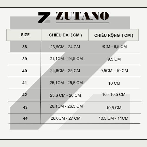 Product Introduction of DÉP HAI QUAI KHÂU ĐẾ ZUTANO 2025 BỀN ĐẸP GIÁ TỐT, DỄ PHỐI ĐỒ, SANDAL, DÉP, JEAN, NHUNG, NHỰA 0