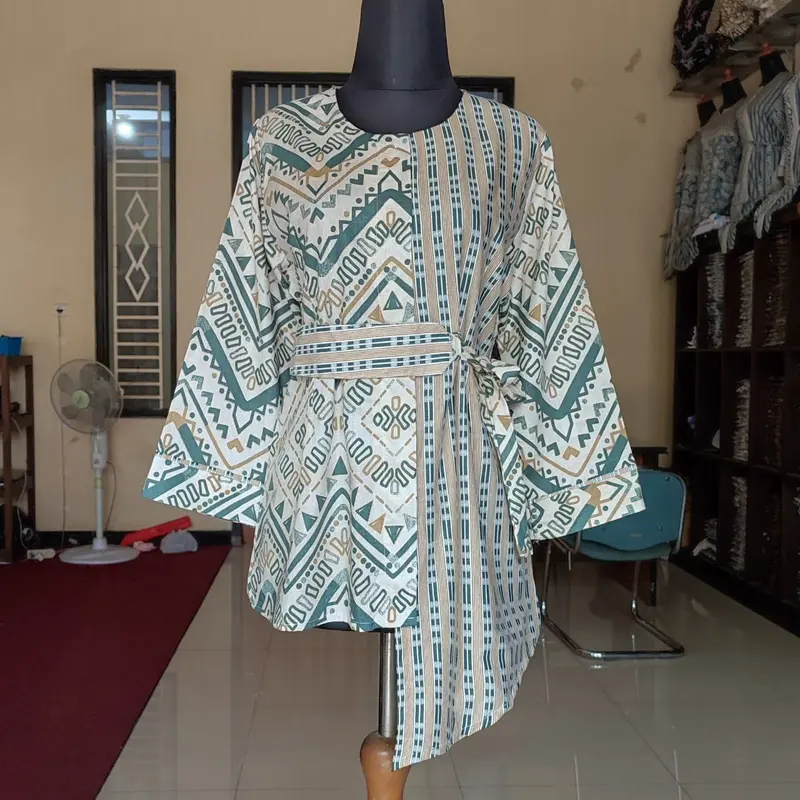 Blouse Songket Atasan Batik Jumbo Baju Busui Baju Busui 1