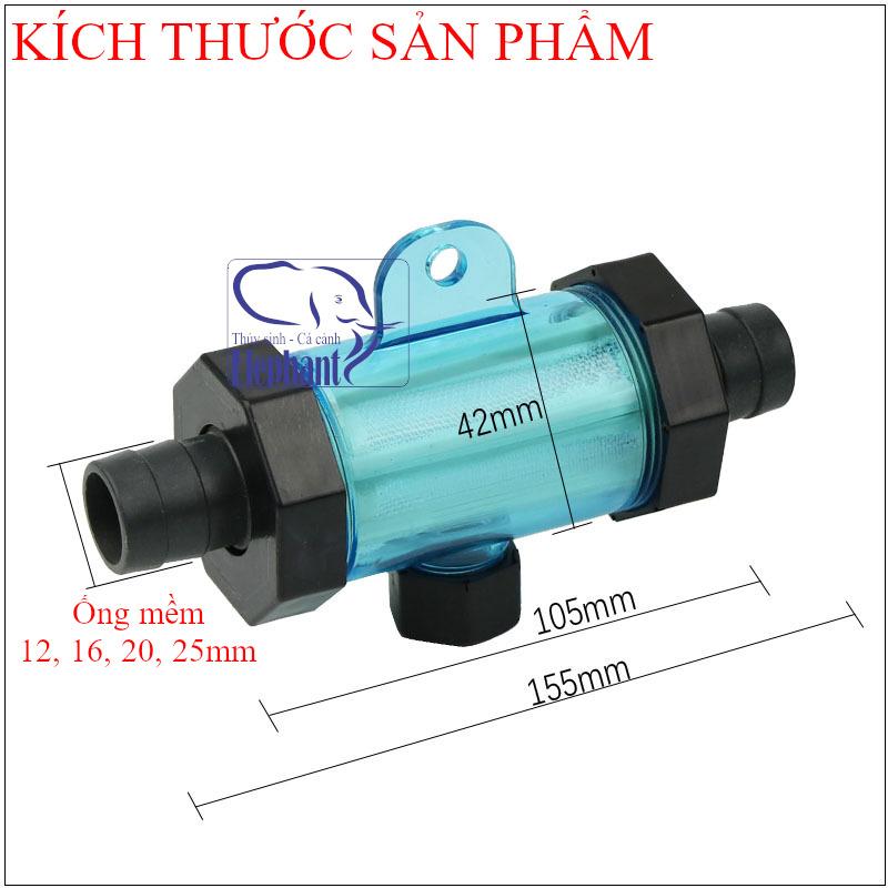 Product Introduction of Bộ tách lọc phân cặn mini cho ống mềm hệ thống lọc dùng ống mềm, lọc thùng 3