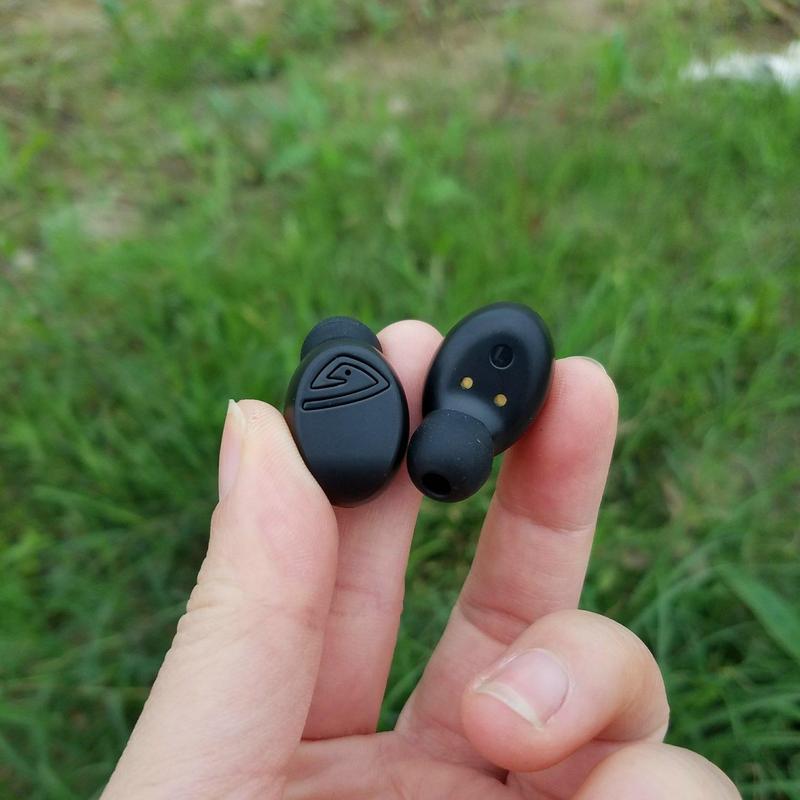 Tai nghe Bluetooth, S10 Pro V5.2, với cảm biến vân tay, Chống nước, pin mạnh mẽ, bộ sạc dự phòng 4