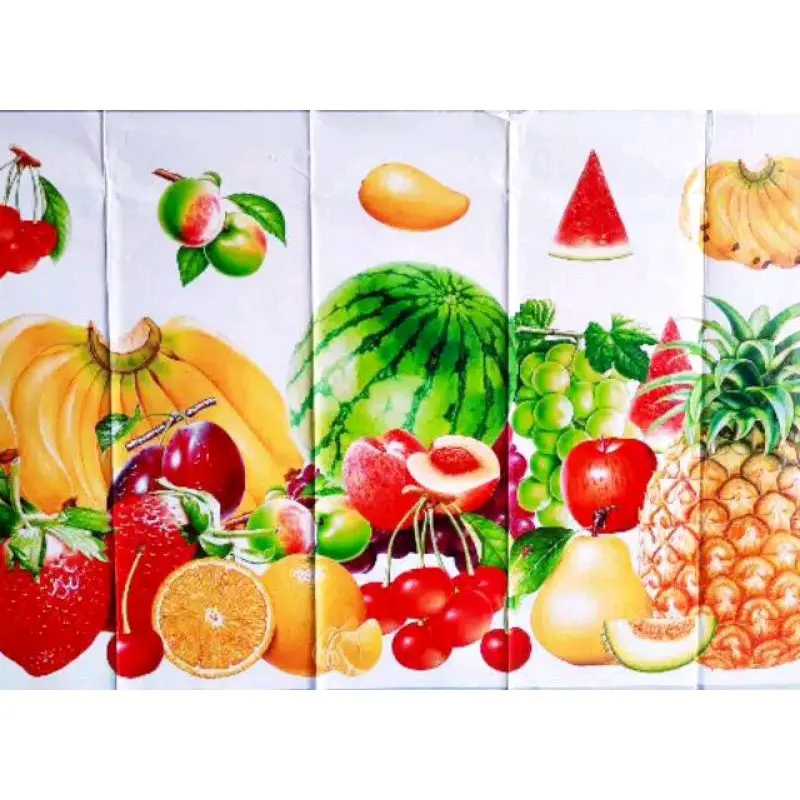 Stiker Dapur Alumunium Foil Anti Minyak Anti Panas Anti Api Wallpaper - 74.8 x 45 cm Dinding Kertas 6