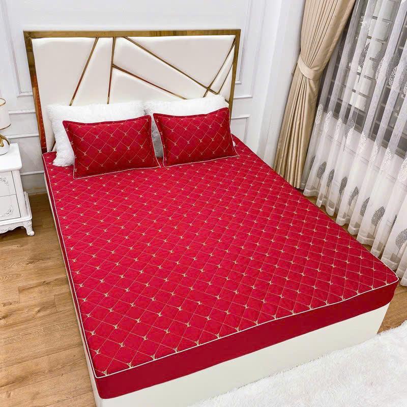 Product Introduction of [BỘ GA GỐI PHI LỤA TRẦN BÔNG CAO CẤP]- MỀM MỊN - MÁT LẠNH - SANG TRỌNG - 7 MÀU- 3 SIZE 10