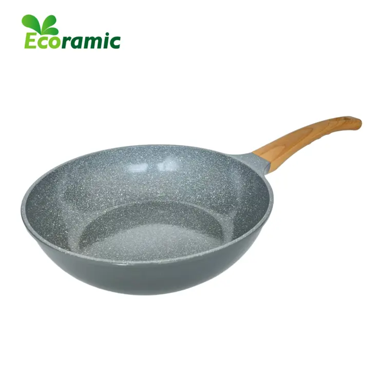 Chảo Sâu Vân Đá Đáy Từ Ecoramic Light - Size 20/24/26/28 - Chống Dính Cao Cấp 6