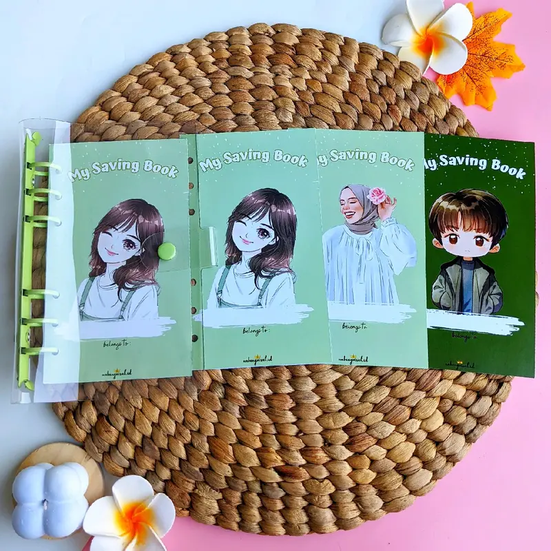 [3 Ziplock] Paket binder nabung pemula 5