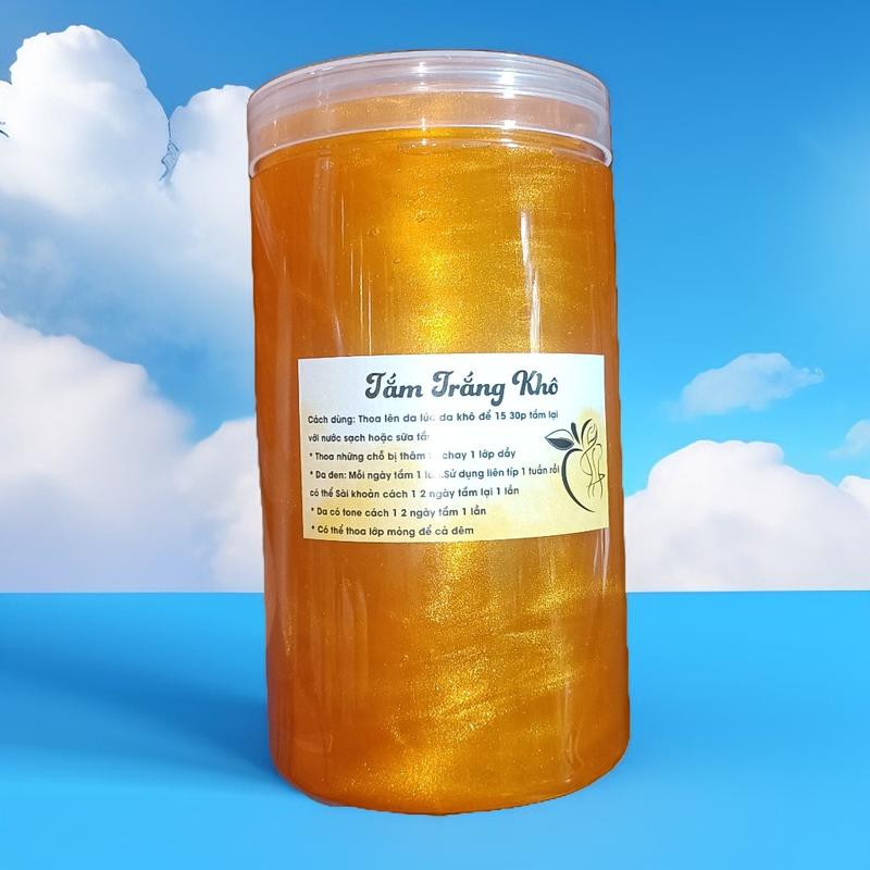 Tắm Trắng khô Sửa Tắm Trắng  Gold 24k Khu Tham  Sạch Cặn Kem Mềm Mịn Cho Da Dưỡng Da Body Dưỡng Ẩm Da Dưỡng Ẩm Da