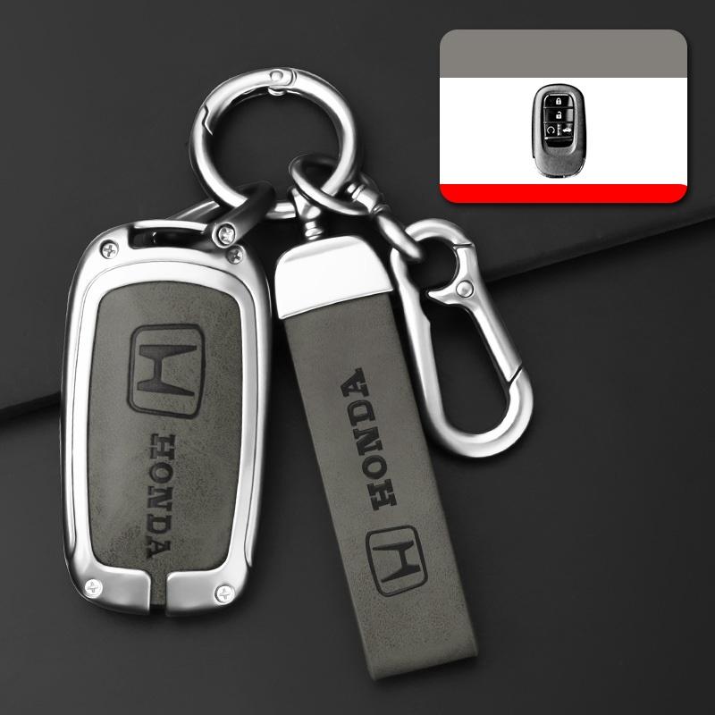 Zinc Alloy Car Remote Key Case Cover Shell For Honda Civic 2022 2/3/4/5 Buttons Protector Holder Fob Keyless Car Accessories 2