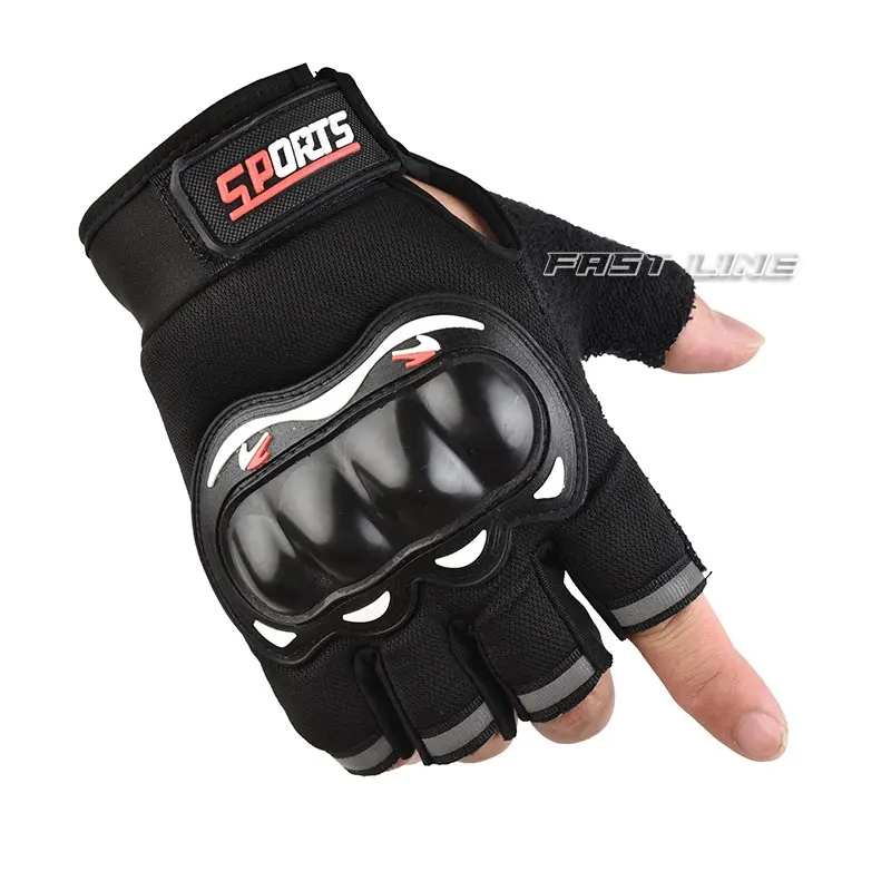 SARUNG TANGAN BIKER MOTOR HALF FINGER PROTECTOR DEWASA KEREN 1
