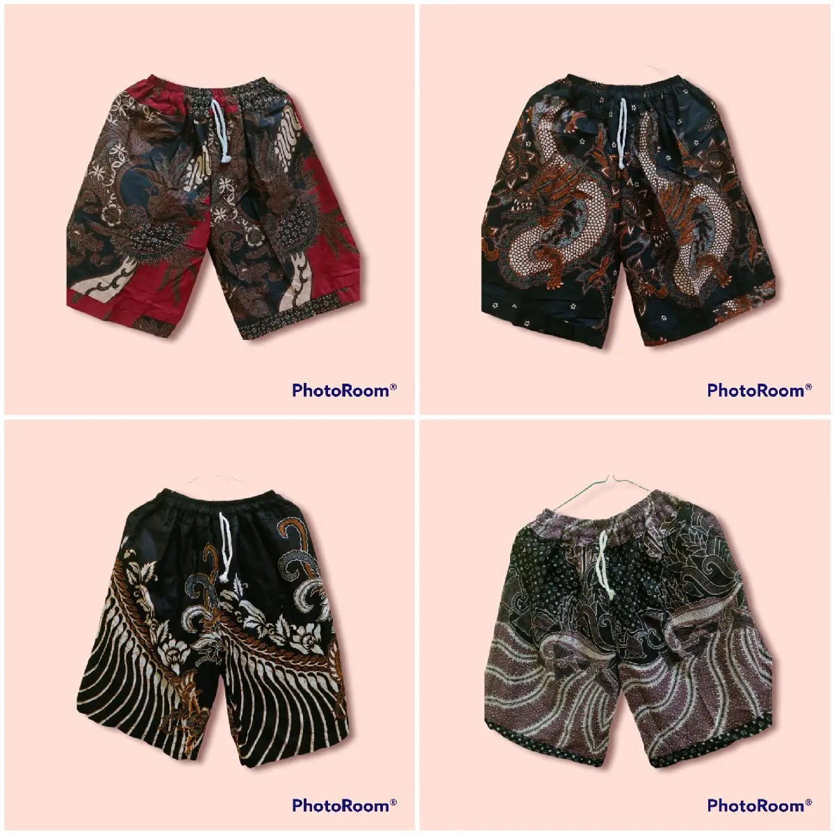 celana pendek/celana pria/wanita/celana batik/celana boim/celana dewasa/bisa bayar ditempat cod/pakaian murah batik dewasa Karet Katun Standar Motif Melar Nyaman