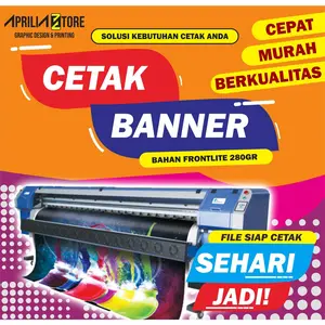 [Aprilia Art] Cetak BANNER MMT Murah Berkualitas Spanduk