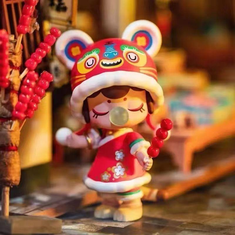 Hot-Selling Chinese Style Zodiac Blind Box National Edition High Version Girls Children's Toy Birthday Gift Figurine Decoration 2