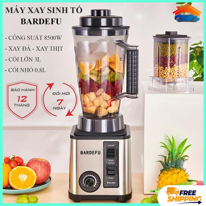 Máy xay sinh tố công nghiệp đa năng công suất 8500w 2 cối xay đá xay thực phẩm xay hoa quả. Bảo hành 12 tháng toàn quốc.