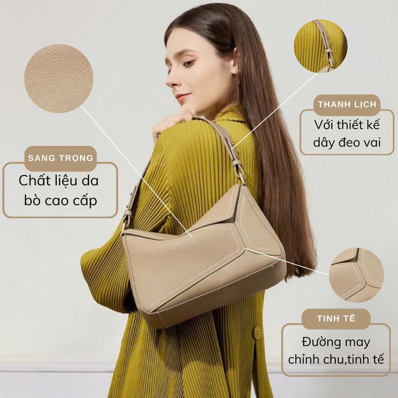 [RION] Túi Xách Đeo Chéo Đeo Vai 2 Dây Đi Kèm Phong Cách Thời Thượng Đi Học Đi Chơi Đi Làm | MM05 7