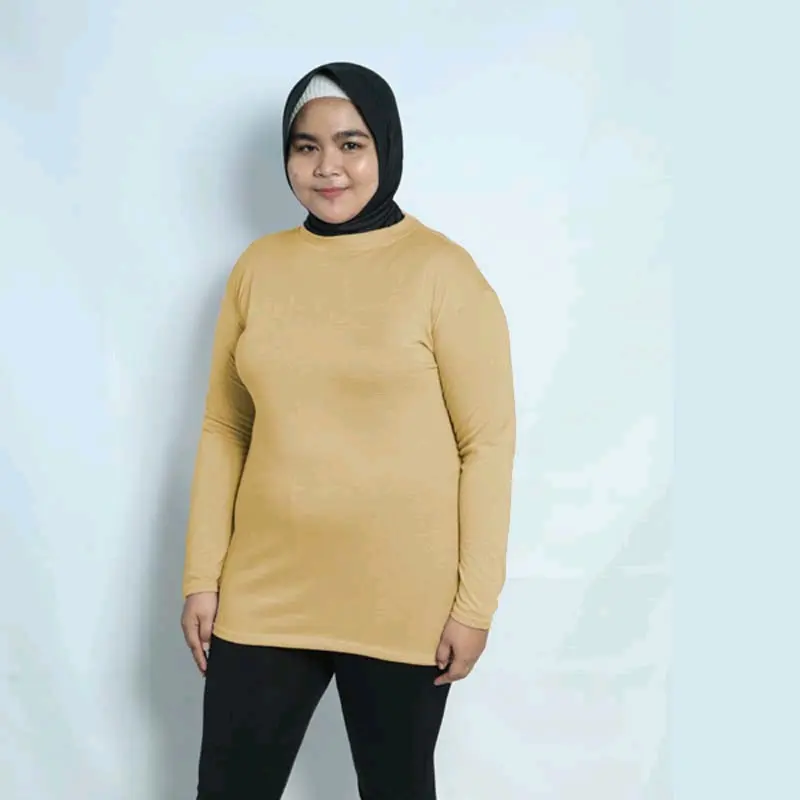 Promo Baju Manset Atasan Jumbo//baju manset bahan spandek//baju atasan wanita dalaman kebaya garnigan 2
