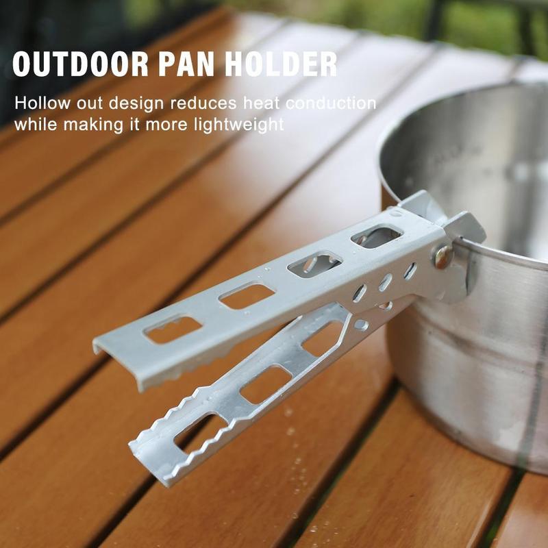Product Introduction of Aluminum Alloy Pot Pan Gripper for AntiScalding Microwave Oven Safe Ideal for Outdoor Picnic I4Q3 23
