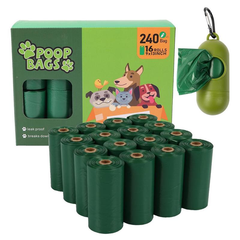 Product Introduction of Biodegradable Pet Waste Bag, Portable Pet Poop Bag, Biodegradable Pet Waste Bag for Outdoor, Pet Supplies, Dog & Cat Litter 0