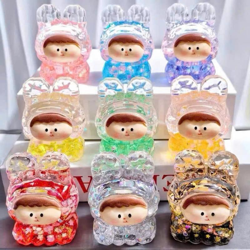 Tự Xé Túi Mù Thỏ Nước 8x6cm Siêu Cute Quà Bất Ngờ Blind Bag Thỏ Nước Kim Tuyến Lấp Lánh Size To Mô Hình Đồ Chơi Trang Trí - Ăn Vặt 492 Shop