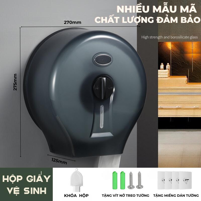 Product Introduction of Hộp đựng giấy vệ sinh nhà tắm, Hộp giấy vệ sinh cuộn lớn, Chất liệu nhựa canvas bền đẹp - CN39 54