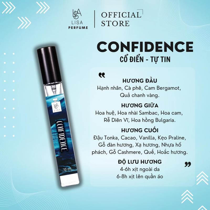 Product Introduction of 【NƯỚC HOA NAM】COMBO 3 CHAI NAM 10ml - RECKLESS ,BLACK JACK , CONFIDENCE lưu hương 6-8 tiếng Xịt Thơm 18