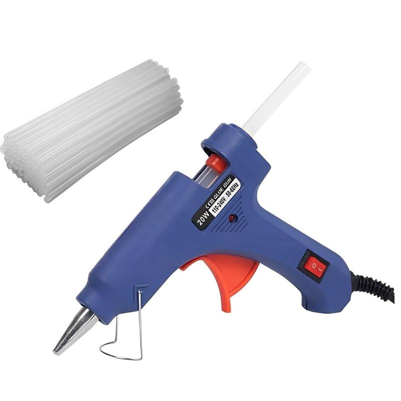 Máy Bắn keo loại lớn 60W dụng cụ phun keo nến có công tắc sử dụng cây keo lớn đường kính 10.8 ~ 11.5mm