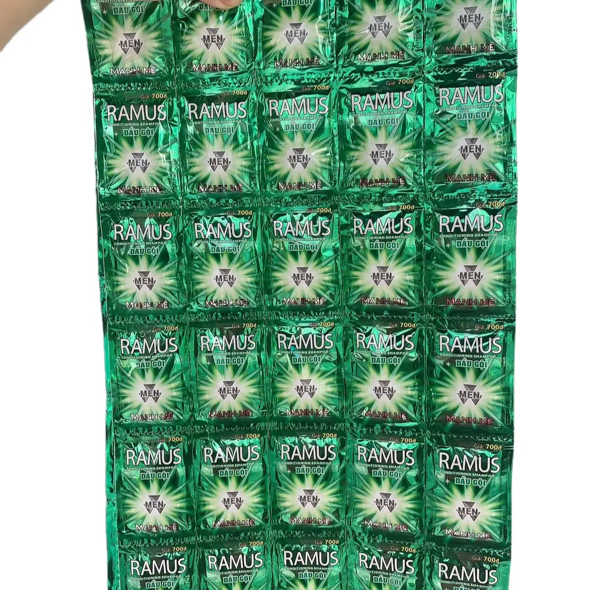 60-120-240 gói Dầu gội RaMus (mỗi dây dây 24 gói ) Chăm Sóc Tóc Dưỡng Tóc