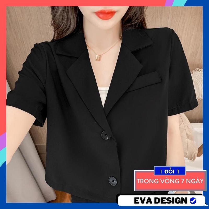 Áo Khoác Blazer Nữ Cổ Vest Chất Tuyết Mưa Cao Cấp AK07 Hàng Thiết Kế Tay Lỡ Dáng Croptop Phong Cách Thời Trang Hàn Quốc