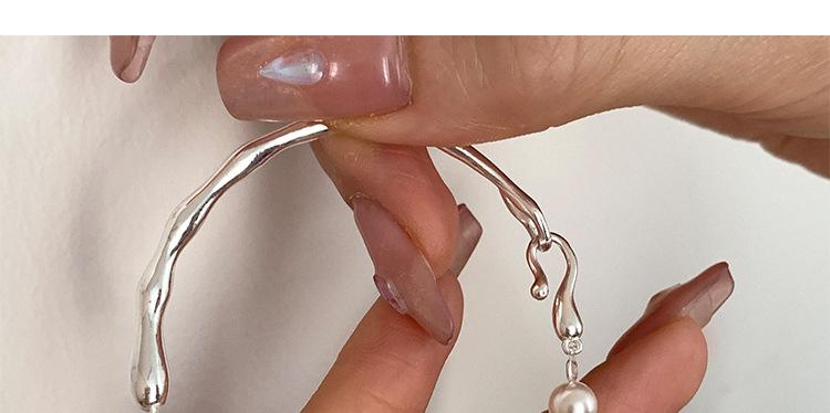 Product Introduction of 2025 New Clear Cold Wind Baroque Pearl Bracelet for Women, Small and Exquisite Handmade, Student Bracelet, Gift for Best Friends tahitian  pearl oriental  pearl 58